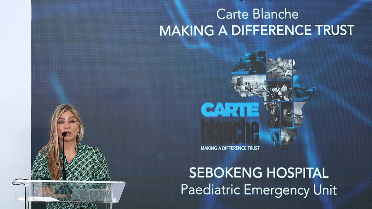 A Carte Blanche Making a Difference Trust event for the Sebokeng Hospital Paediatric Emergency Unit