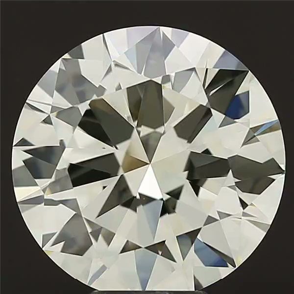 A round brilliant cut diamond